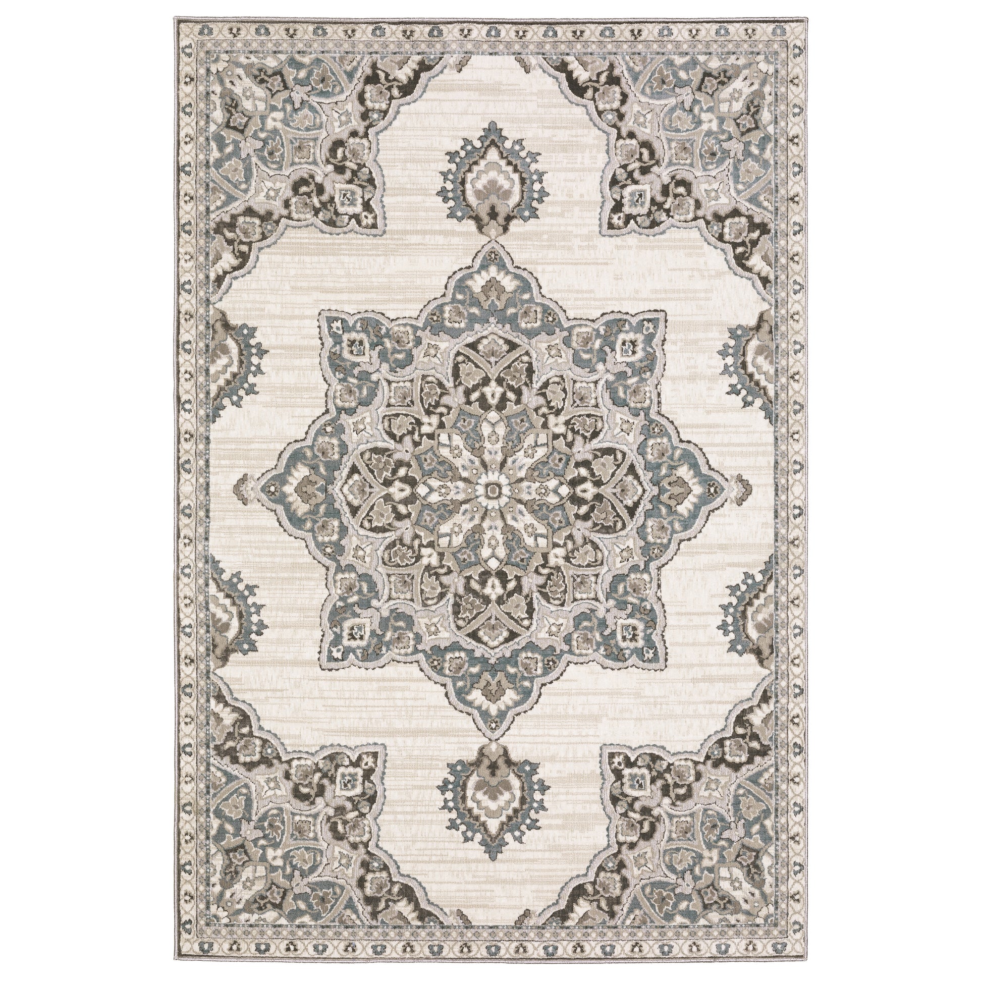 Oriental Weavers Ellington  Brown Blue Traditional