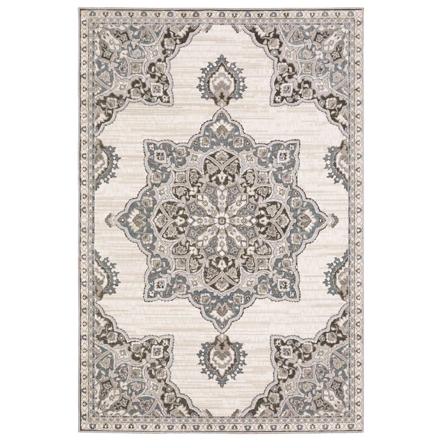 Oriental Weavers Ellington  Grey Blue Traditional