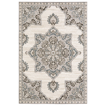 Oriental Weavers Ellington  Grey Blue Traditional