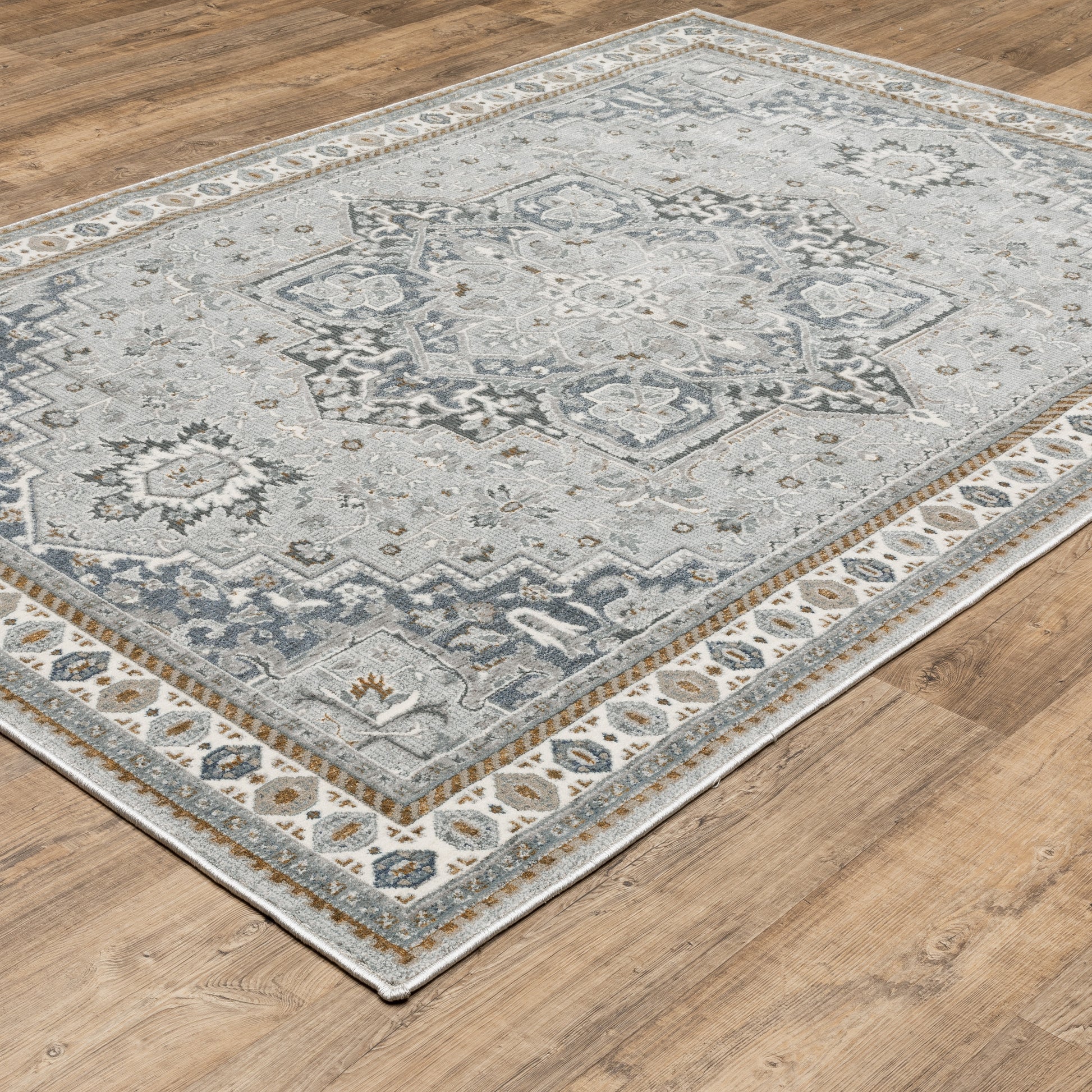 Oriental Weavers Ellington  Brown Blue Traditional