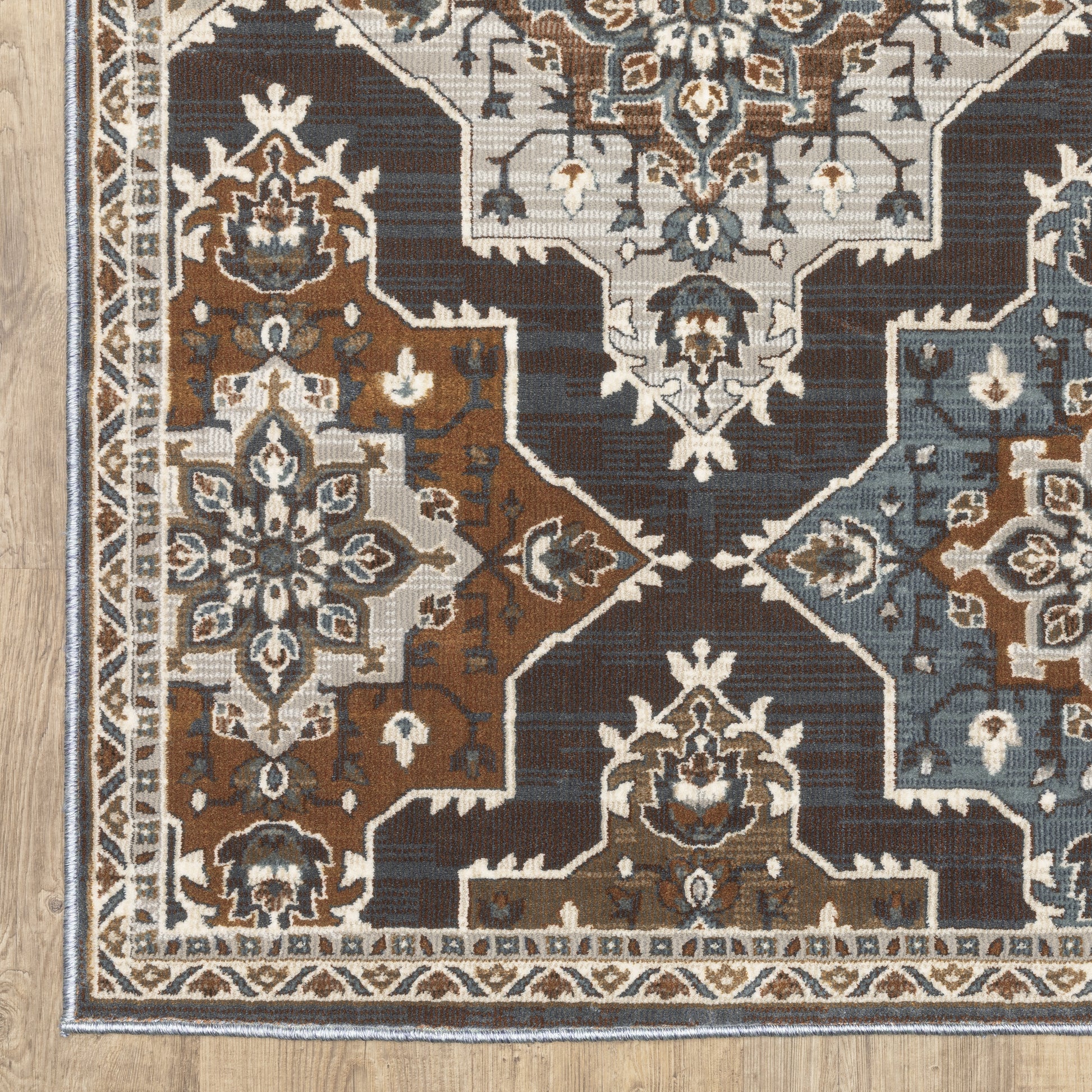 Oriental Weavers Ellington  Grey Blue Traditional