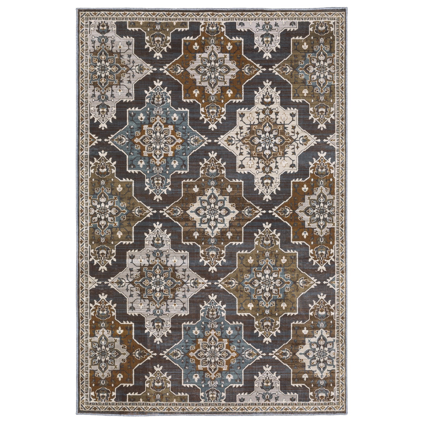 Oriental Weavers Ellington  Blue Blue Traditional
