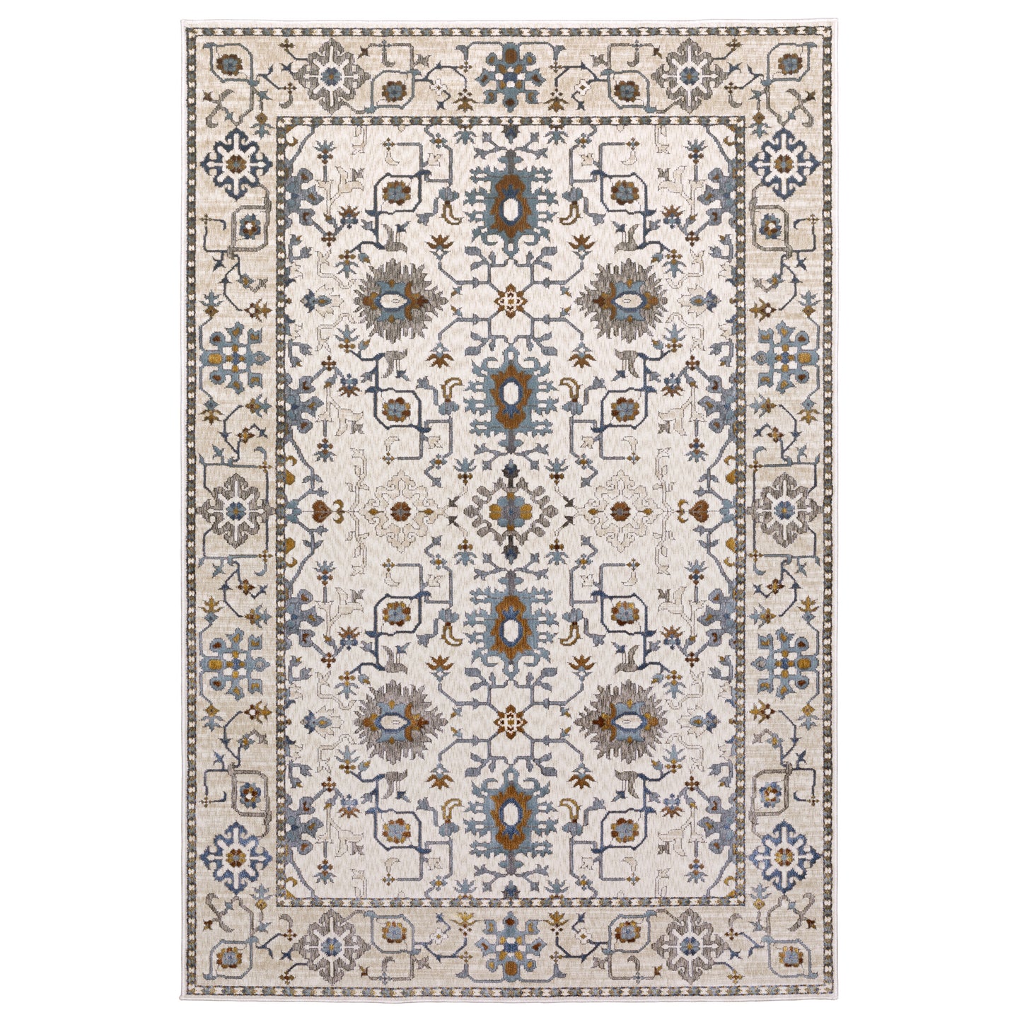 Oriental Weavers Ellington  Ivory Multi Traditional