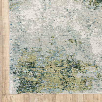 Oriental Weavers Evolution  Blue Green Modern & Contemporary