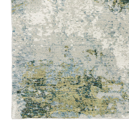 Oriental Weavers Evolution  Blue Green Modern & Contemporary