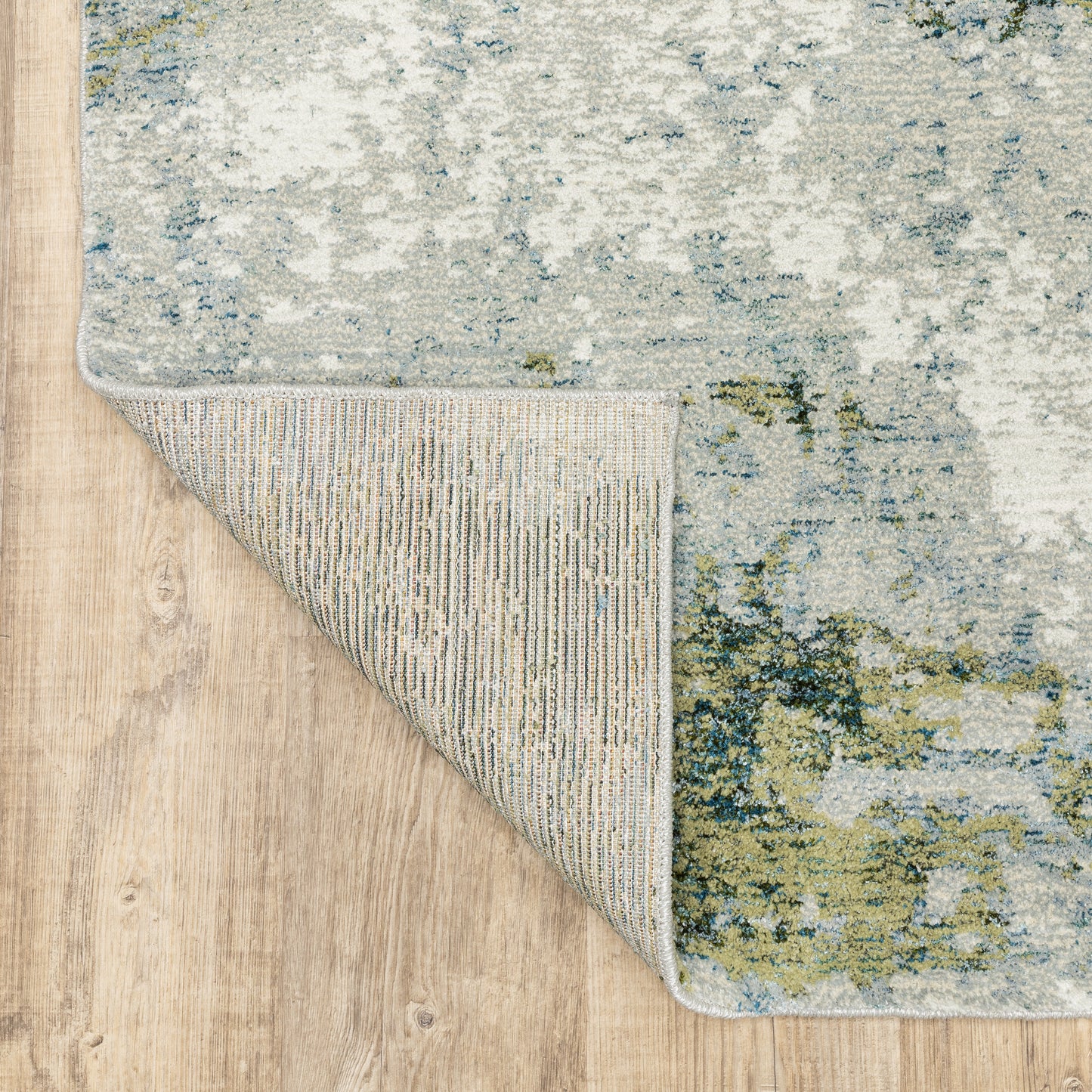 Oriental Weavers Evolution  Blue Green Modern & Contemporary