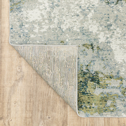 Oriental Weavers Evolution  Blue Green Modern & Contemporary