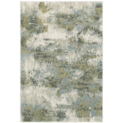 Oriental Weavers Evolution  Blue Green Modern & Contemporary