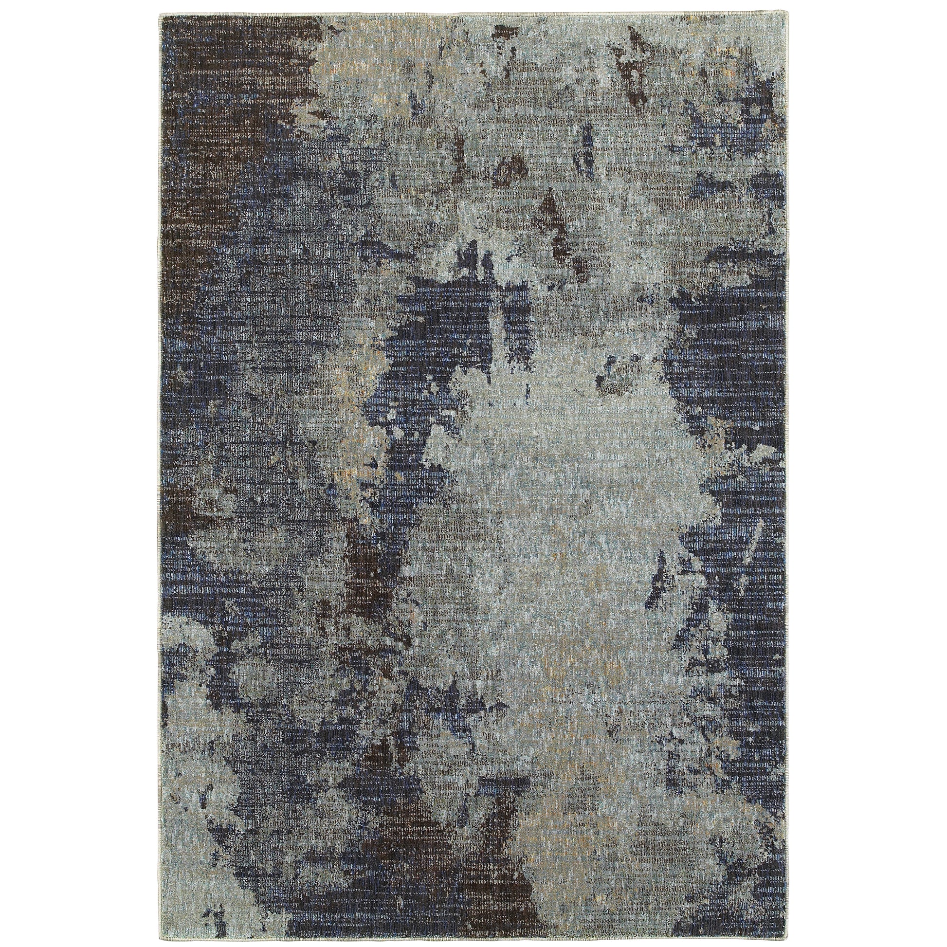 Oriental Weavers Evolution  Navy Blue Modern & Contemporary