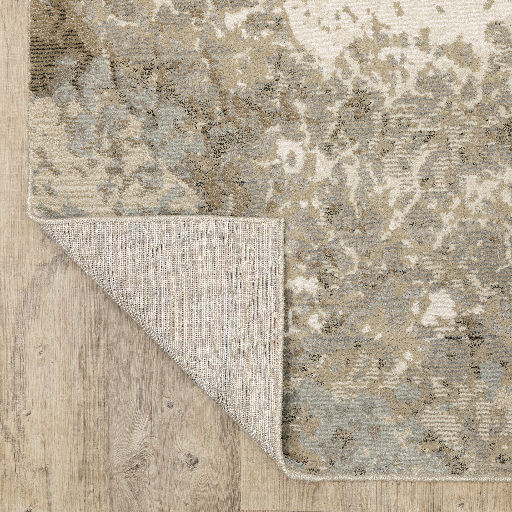 Oriental Weavers Evolution  Beige Grey Industrial