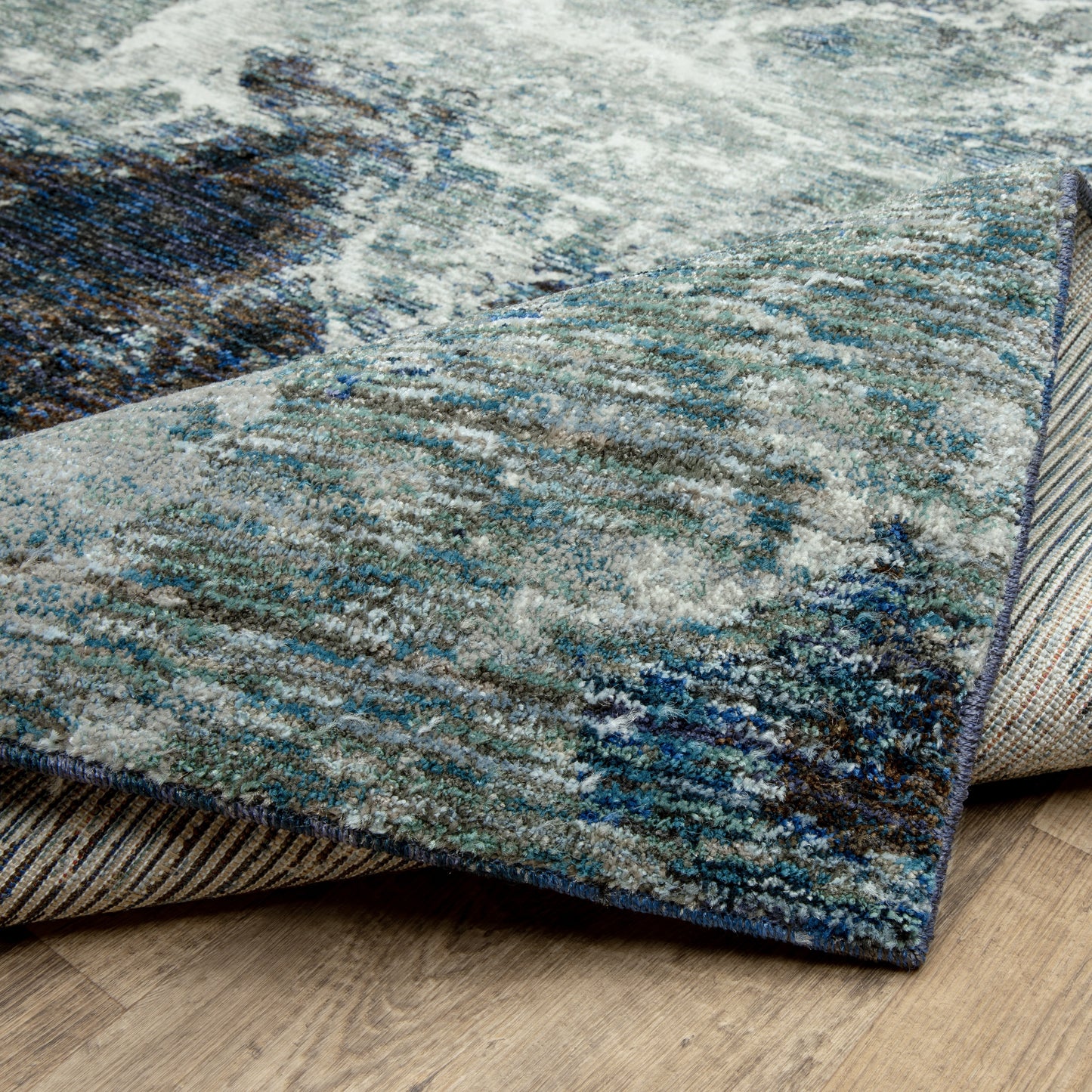 Oriental Weavers Evolution  Blue Ivory Industrial