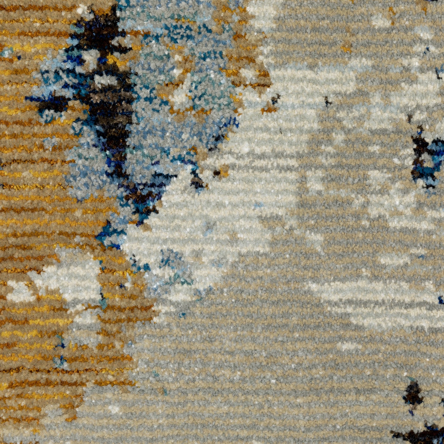 Oriental Weavers Evolution  Blue Gold Industrial