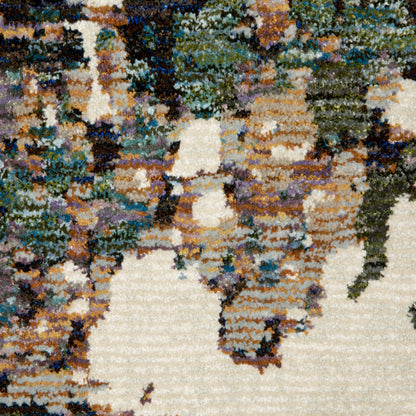 Oriental Weavers Evolution  Ivory Multi Industrial