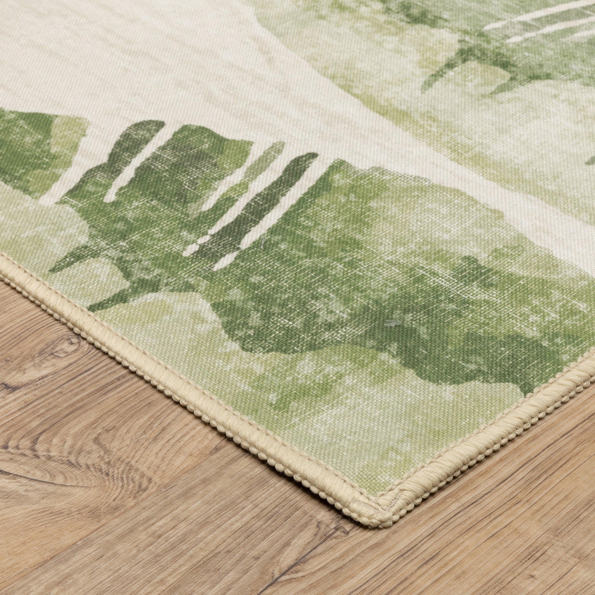 Oriental Weavers Fiji  Beige Green Tropical