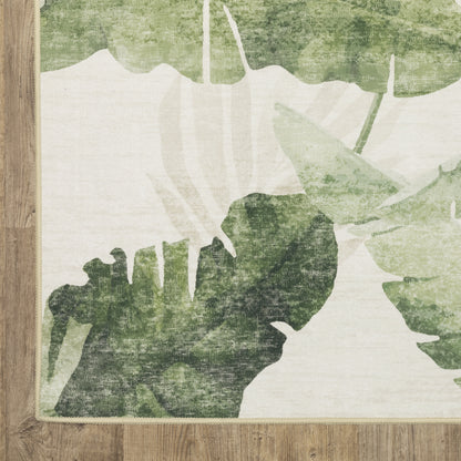 Oriental Weavers Fiji  Beige Green Tropical