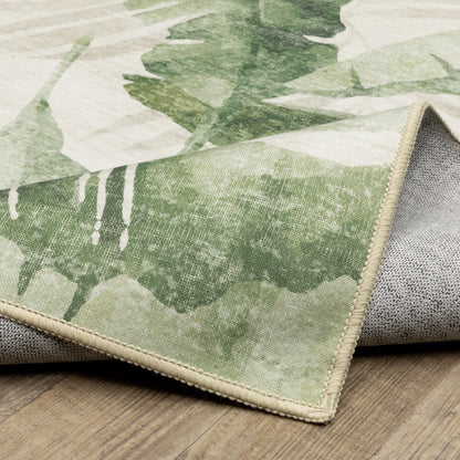 Oriental Weavers Fiji  Beige Green Tropical