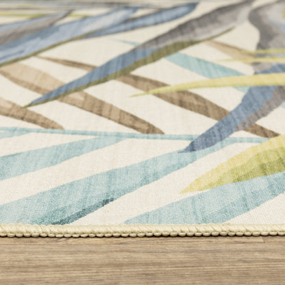 Oriental Weavers Fiji  Beige Multi Tropical