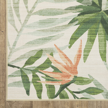 Oriental Weavers Fiji  Beige Green Tropical