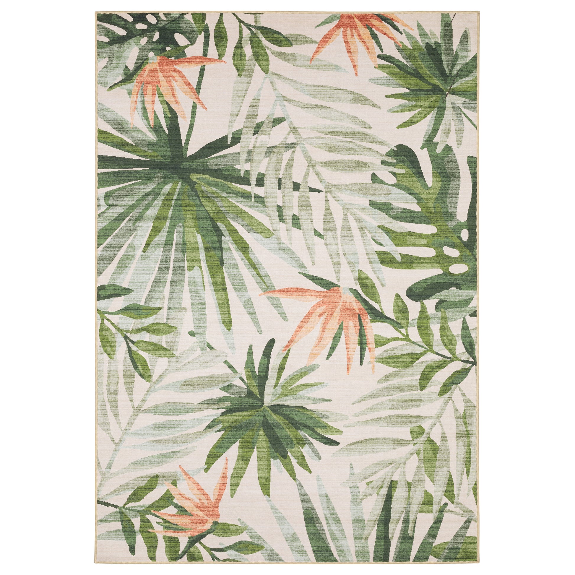 Oriental Weavers Fiji  Beige Green Tropical