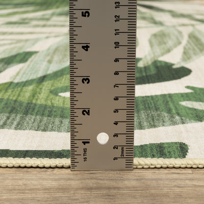 Oriental Weavers Fiji  Beige Green Tropical