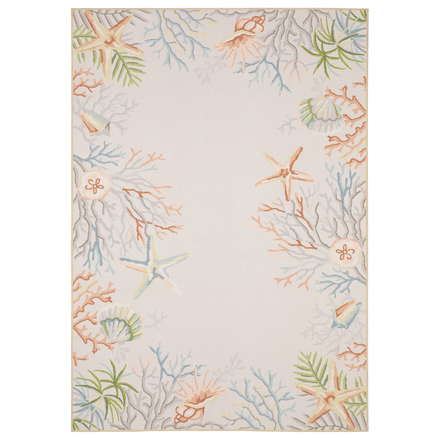 Oriental Weavers Fiji  Beige Multi Nautical & Coastal