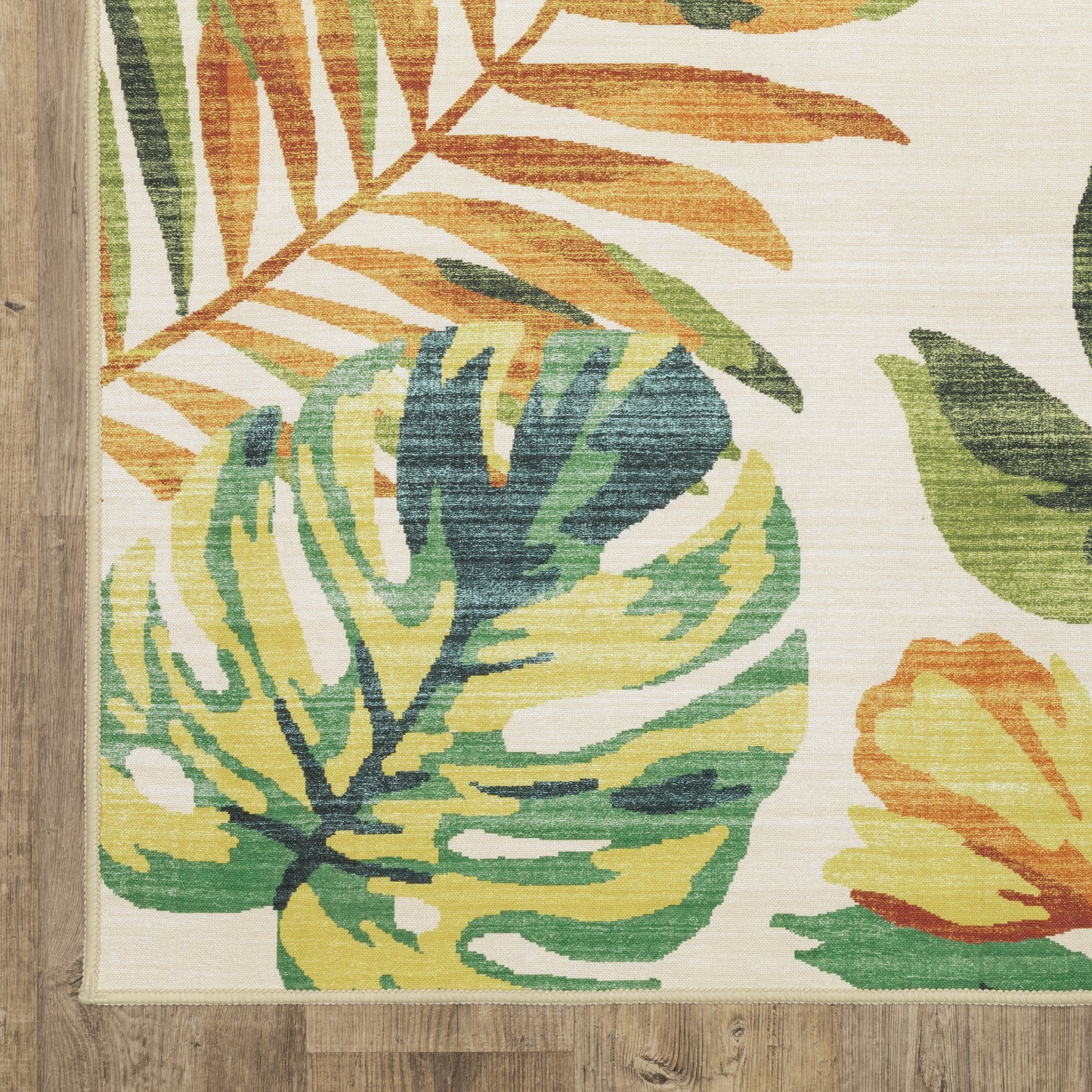 Oriental Weavers Fiji  Beige Multi Tropical