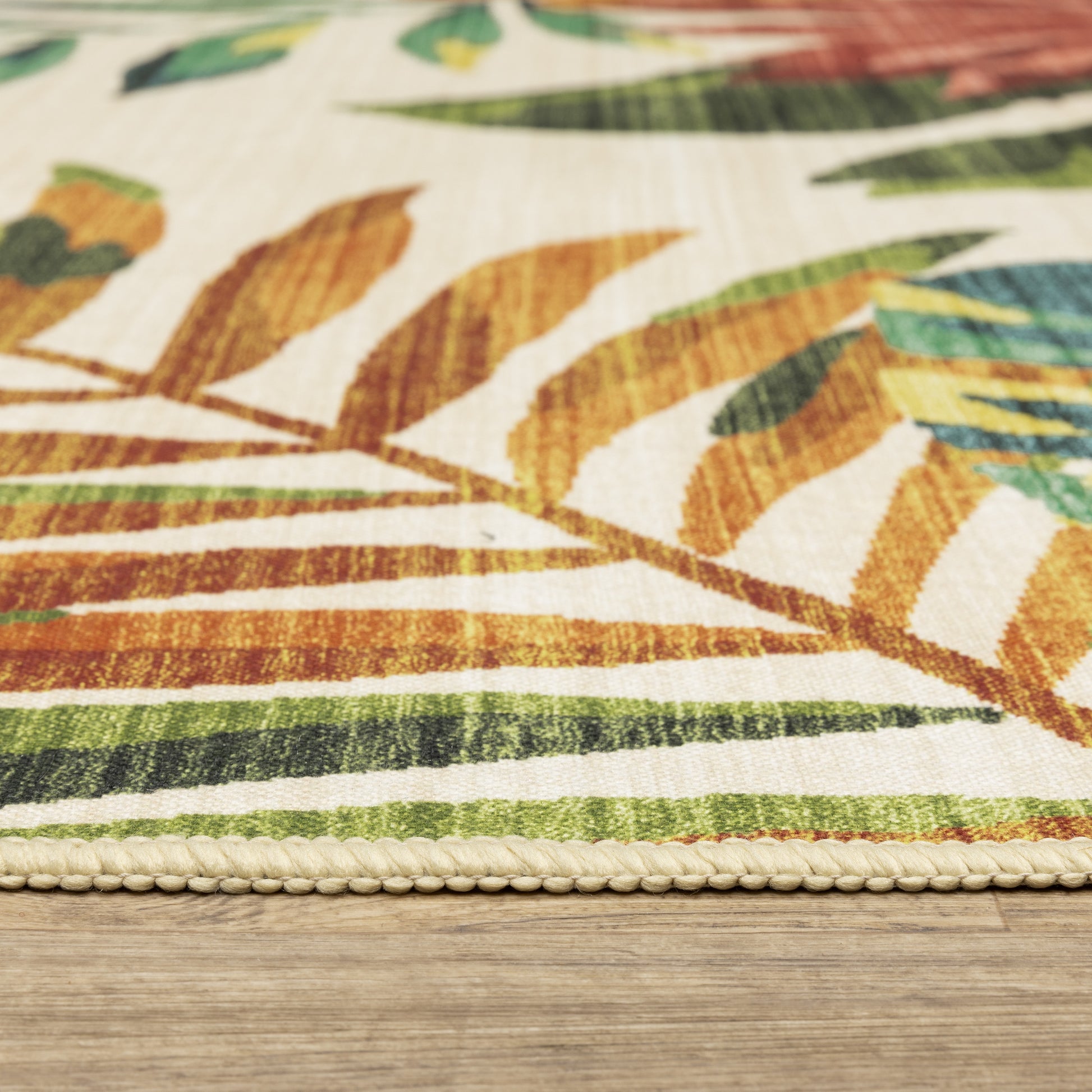 Oriental Weavers Fiji  Beige Multi Tropical