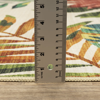 Oriental Weavers Fiji  Beige Multi Tropical