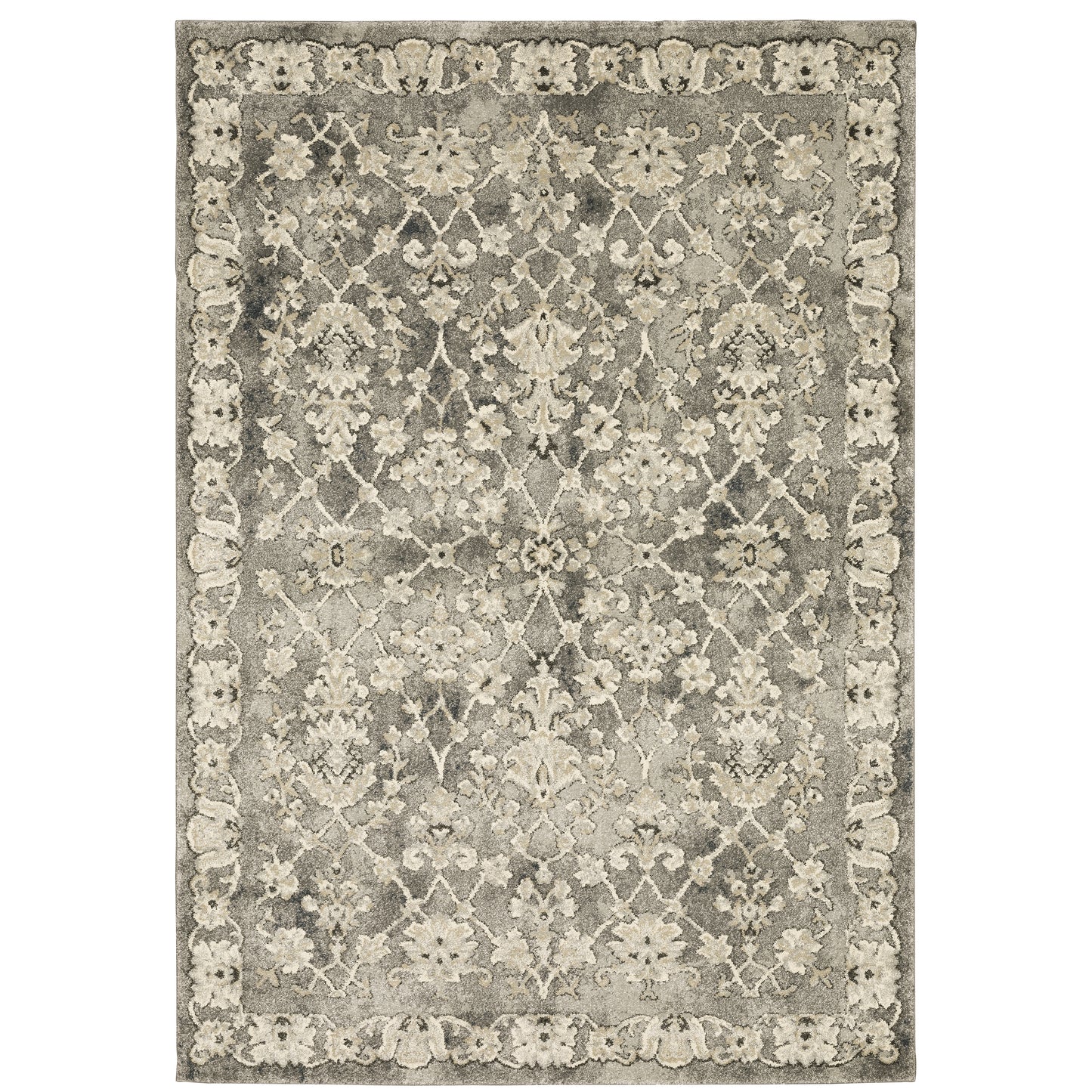 Oriental Weavers Florence  Grey Beige Vintage
