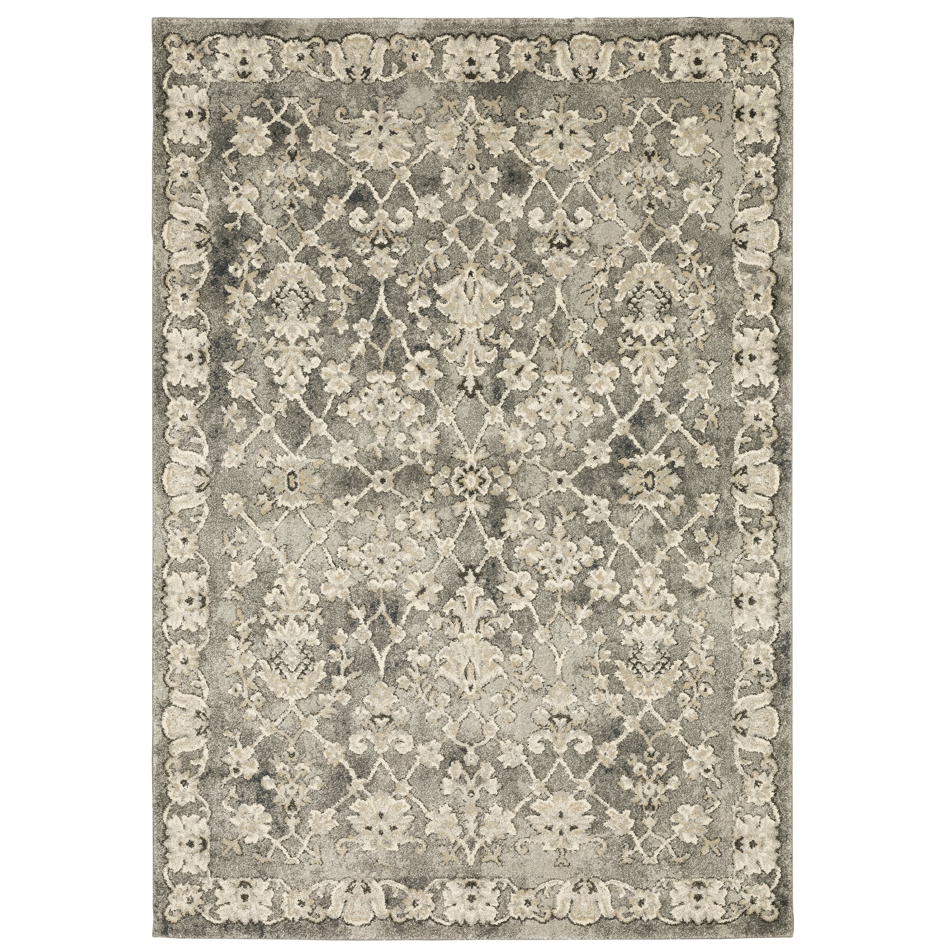 Oriental Weavers Florence  Grey Beige Vintage