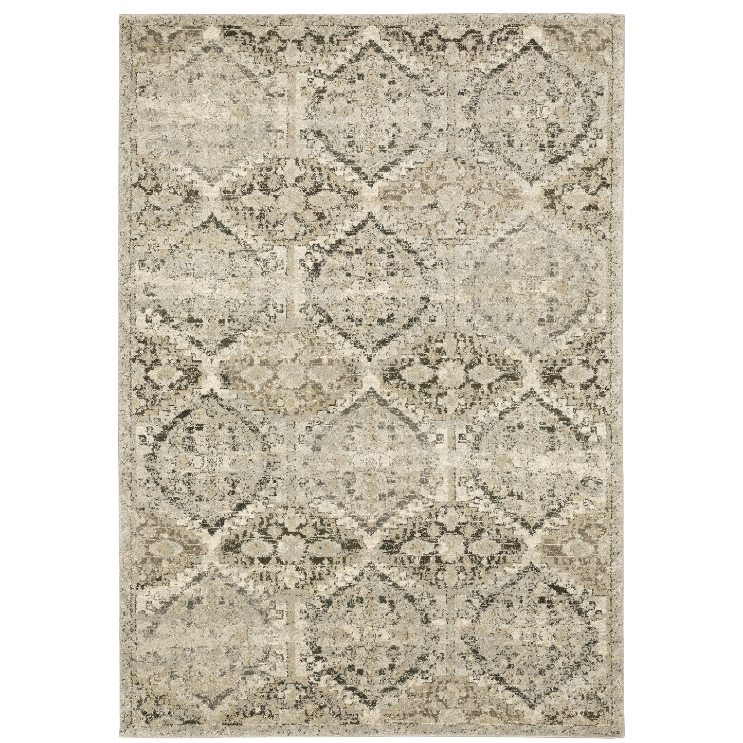 Oriental Weavers Florence  Ivory Grey Vintage