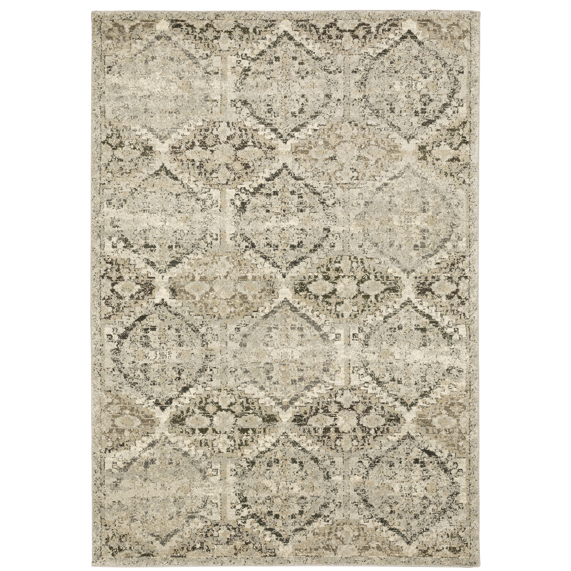 Oriental Weavers Florence  Ivory Grey Vintage