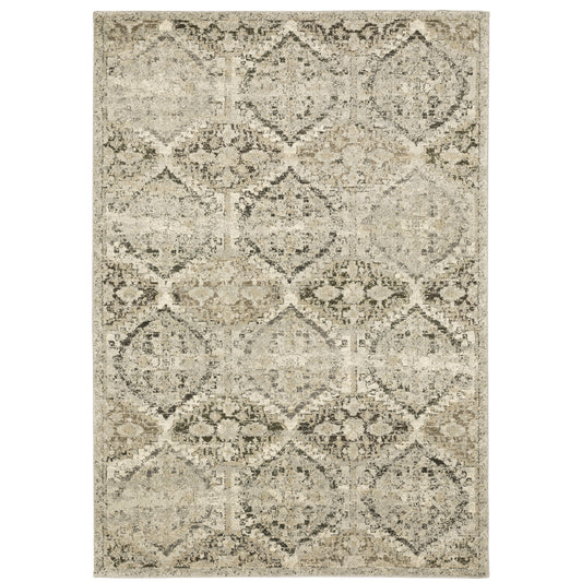 Oriental Weavers Florence  Ivory Grey Vintage