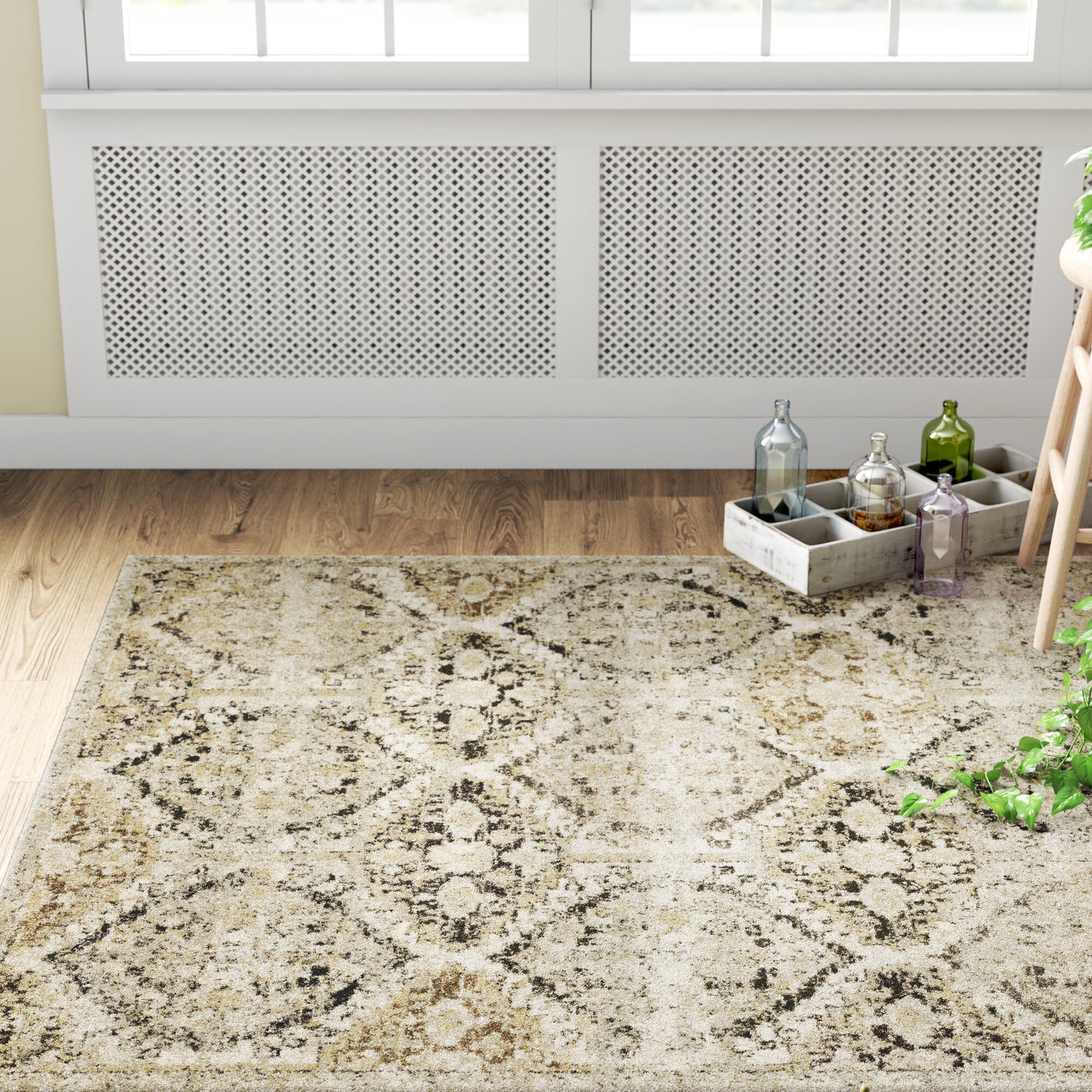 Oriental Weavers Florence  Ivory Grey Vintage