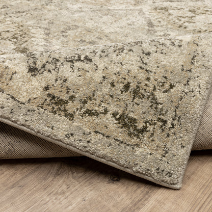 Oriental Weavers Florence  Ivory Grey Vintage