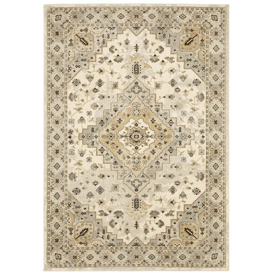 Oriental Weavers Florence  Beige Grey Traditional