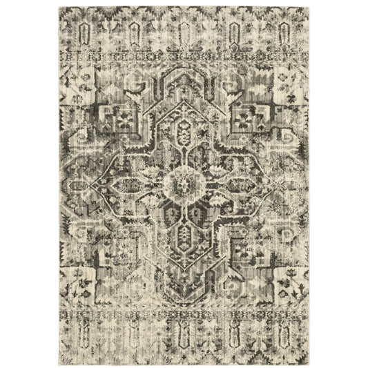 Oriental Weavers Florence  Grey Ivory Vintage