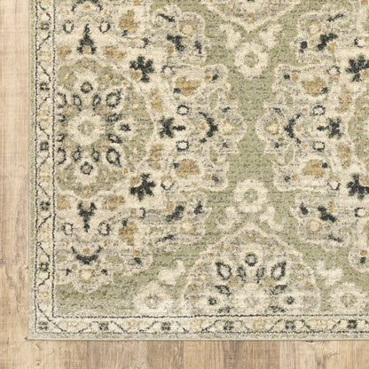 Oriental Weavers Florence  Green Ivory Vintage
