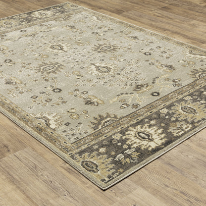 Oriental Weavers Florence  Grey Brown Vintage