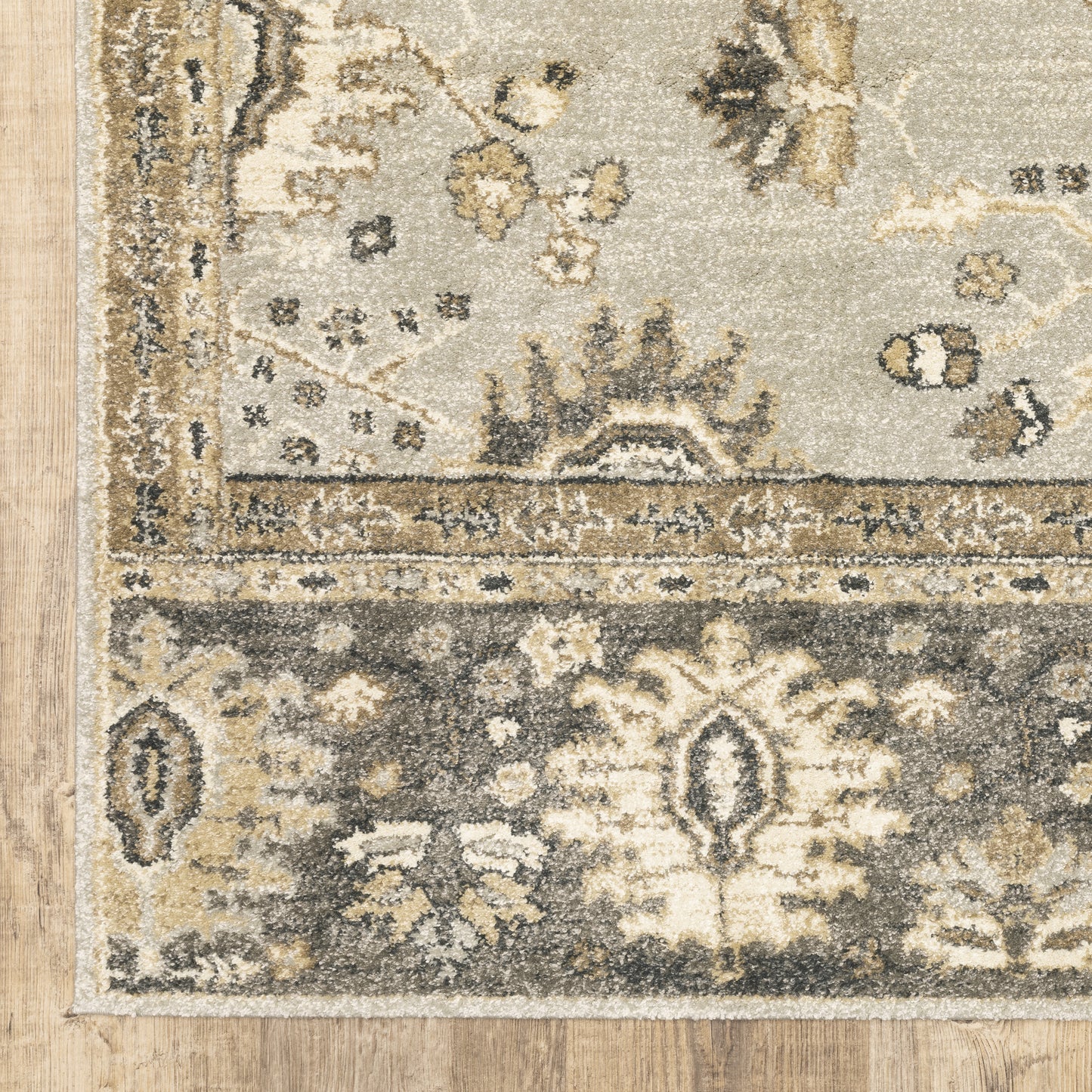 Oriental Weavers Florence  Grey Brown Vintage