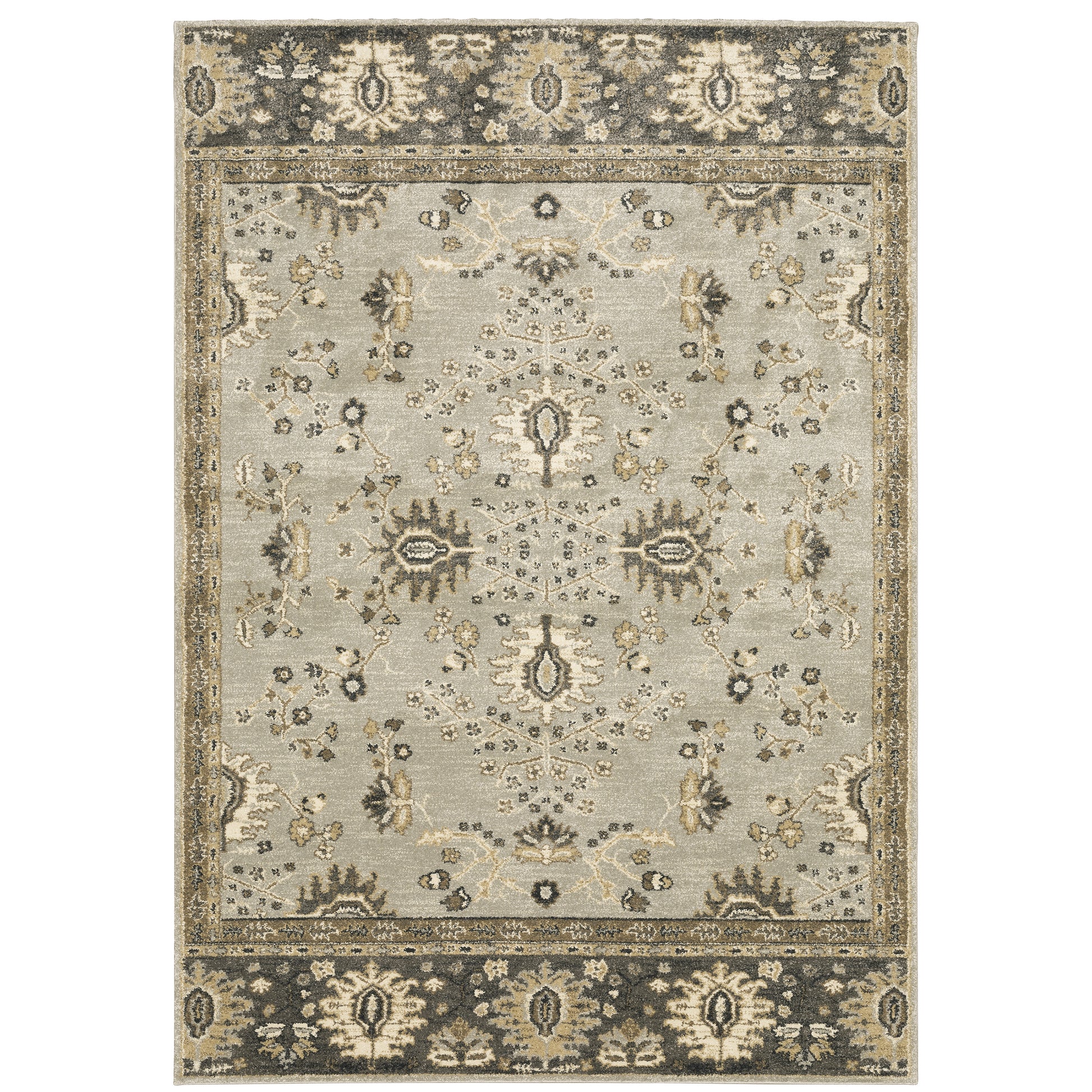 Oriental Weavers Florence  Grey Brown Vintage