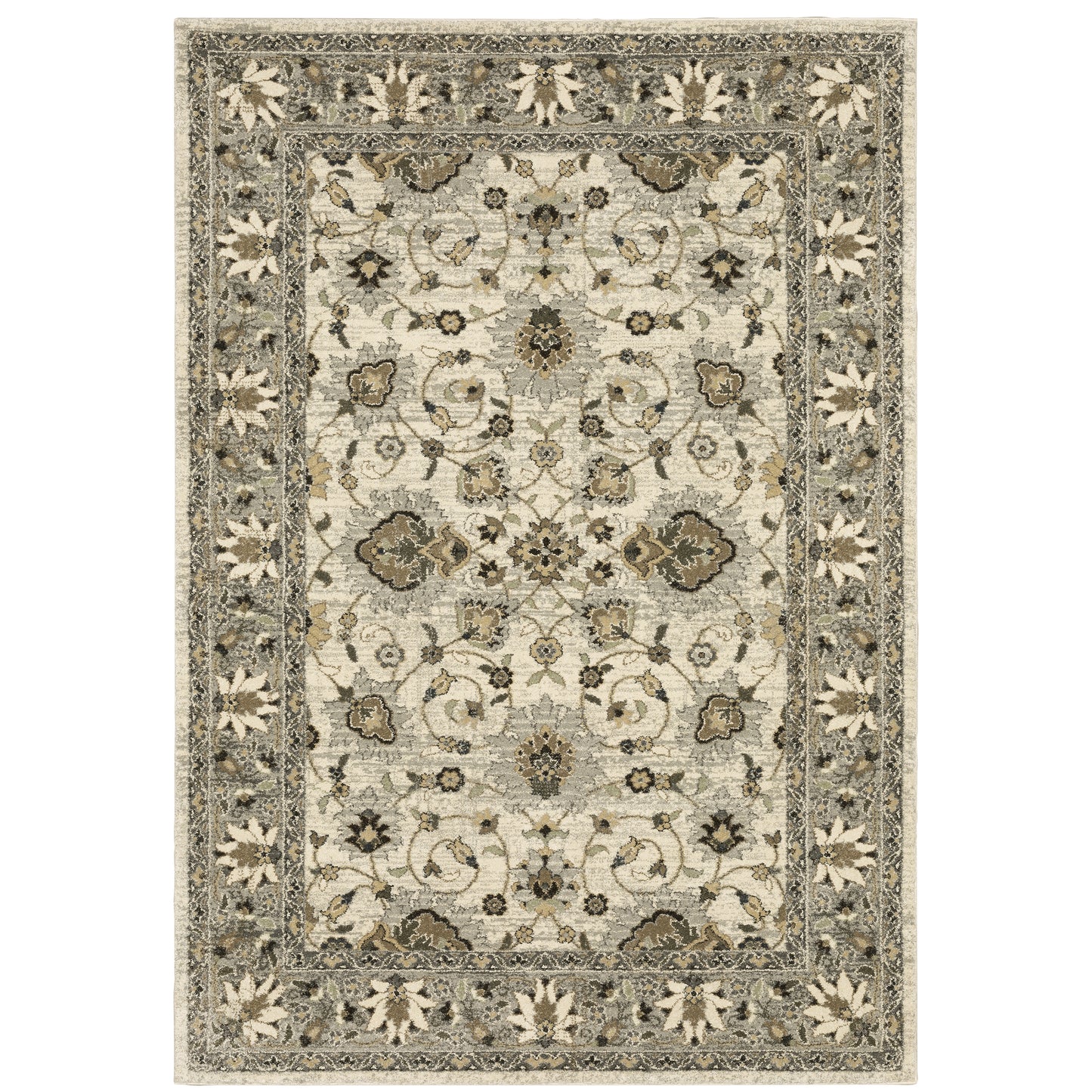 Oriental Weavers Florence  Beige Grey Traditional