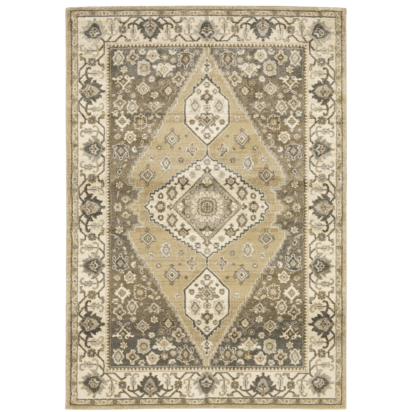Oriental Weavers Florence  Beige Grey Traditional