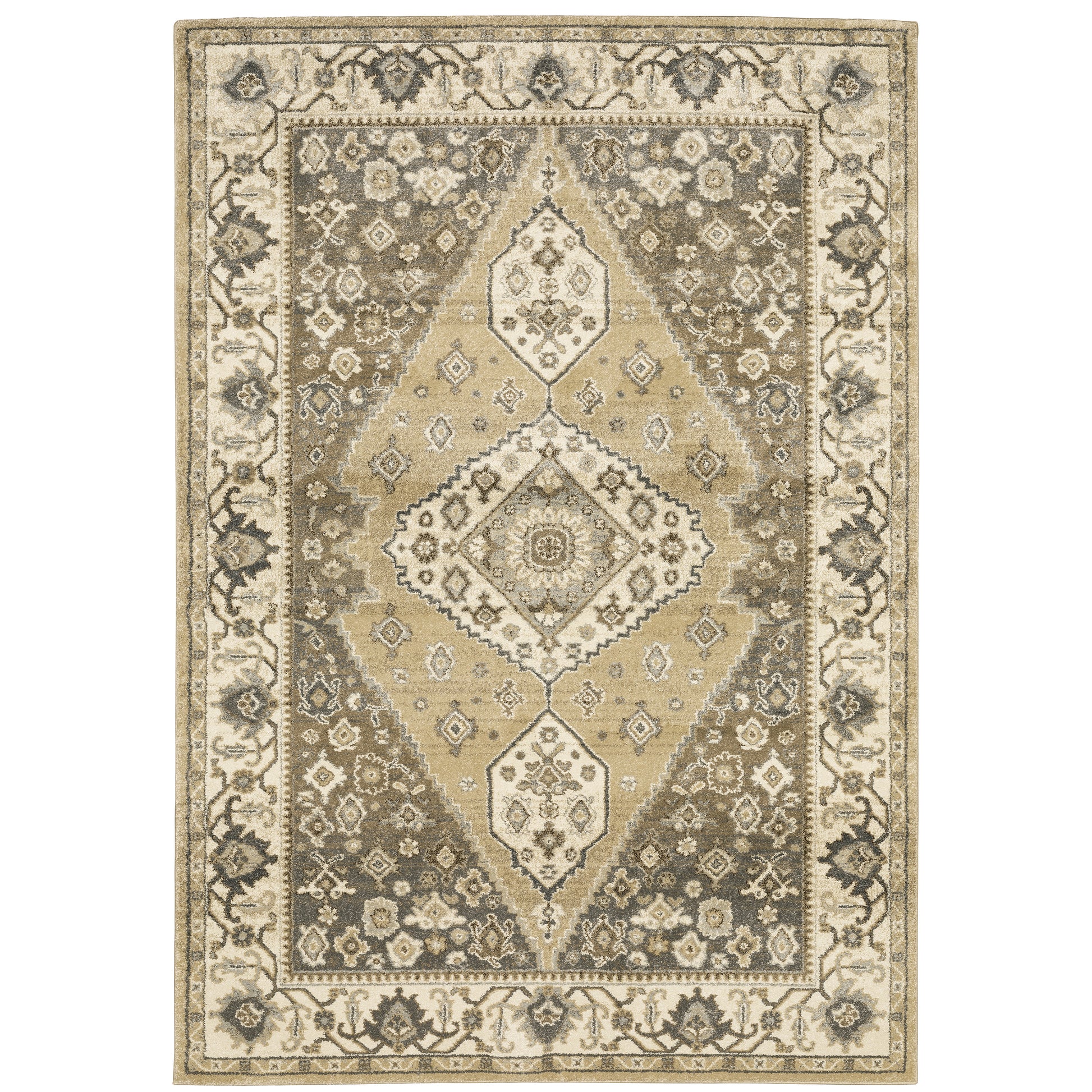 Oriental Weavers Florence  Beige Grey Traditional
