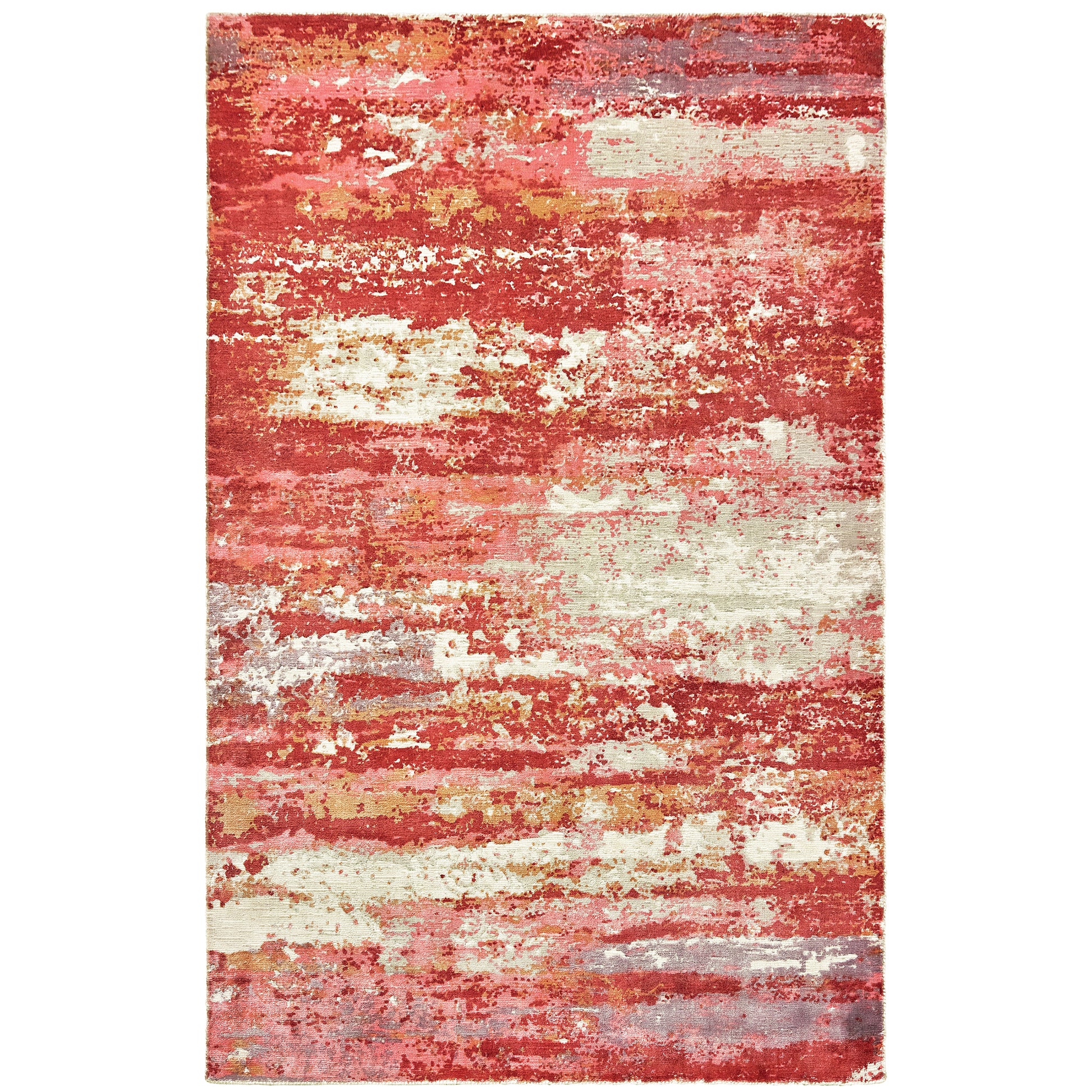 Oriental Weavers Formations  Pink Red Modern & Contemporary