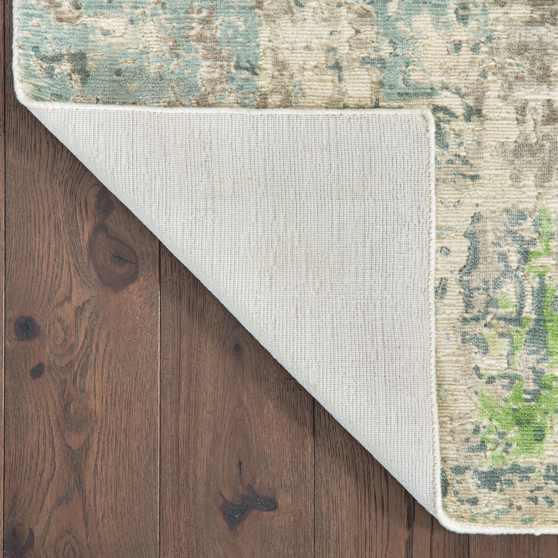 Oriental Weavers Formations  Blue Green Modern & Contemporary