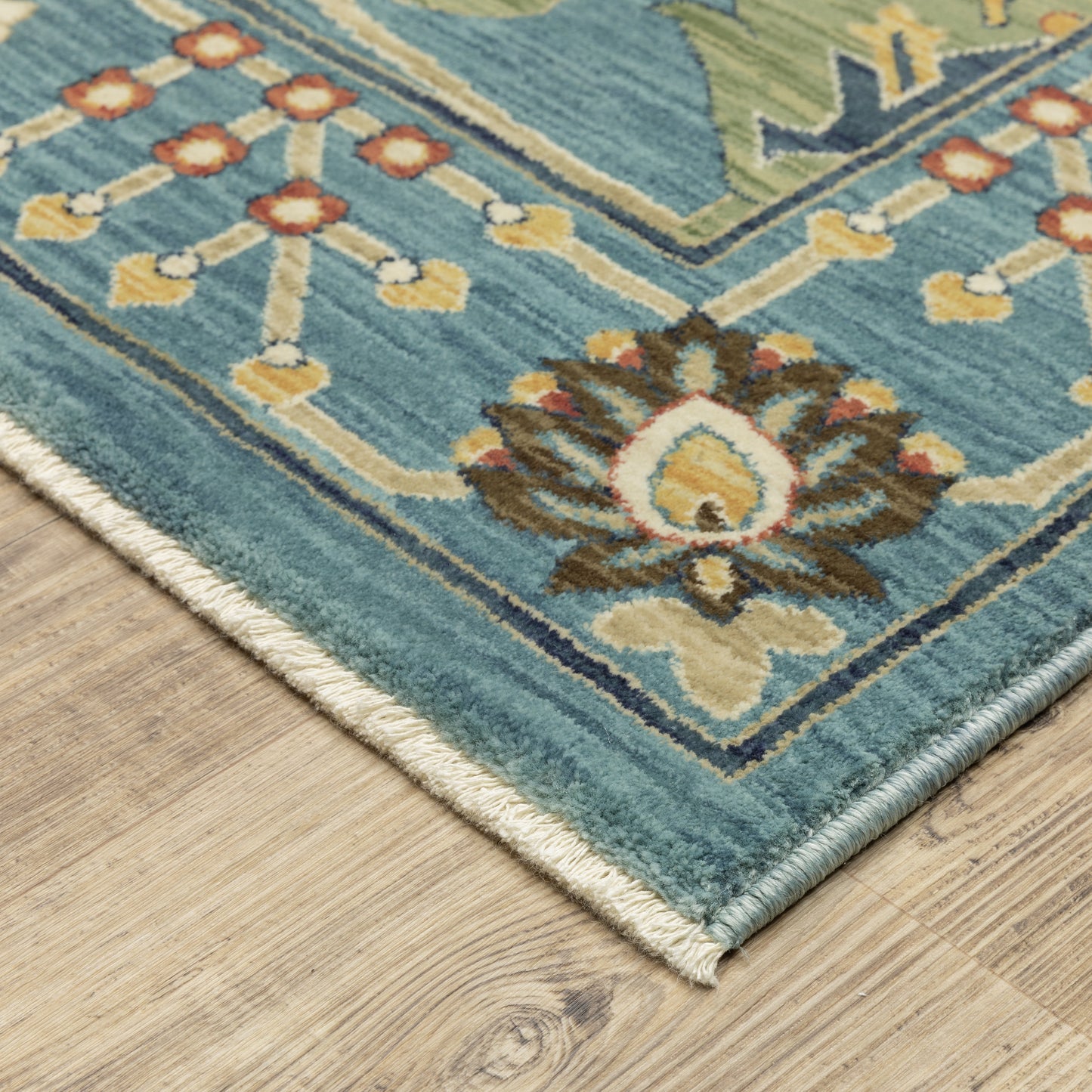 Oriental Weavers Francesca  Blue Multi-colored Traditional
