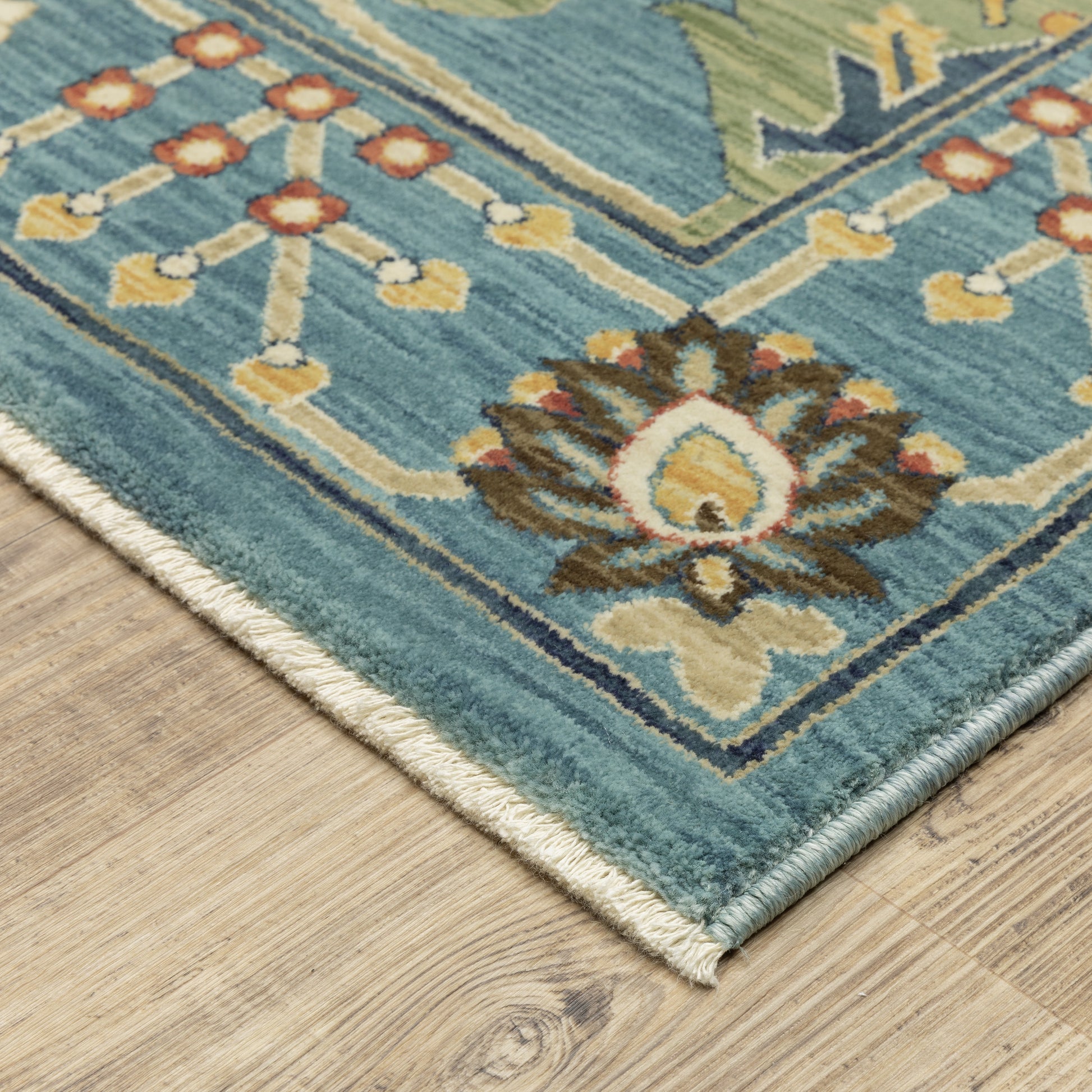 Oriental Weavers Francesca  Blue Multi-colored Traditional