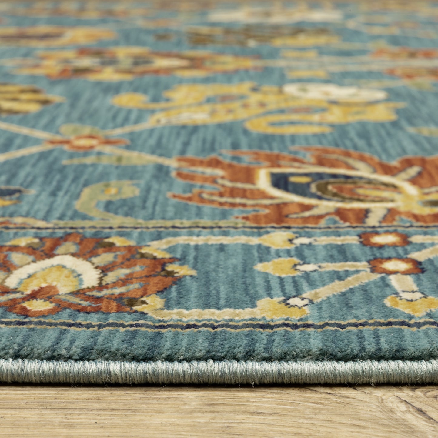 Oriental Weavers Francesca  Blue Multi-colored Traditional