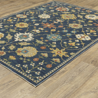 Oriental Weavers Francesca  Blue Multi-colored Traditional